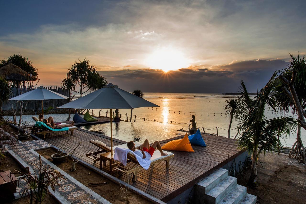 Nusa Veranda Sunset Villas & Restaurant 누사 렘봉안 외부 사진