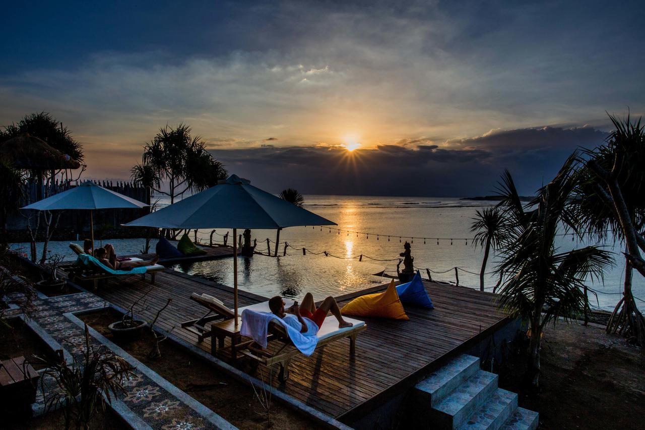 Nusa Veranda Sunset Villas & Restaurant 누사 렘봉안 외부 사진